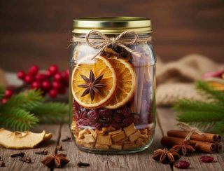 🎁 Vánoční dárek ve sklenici? Ano! Vytvořte si krásný a voňavý DIY dárek – Vánoční punč v suchém stavu (bez alkoholu),...